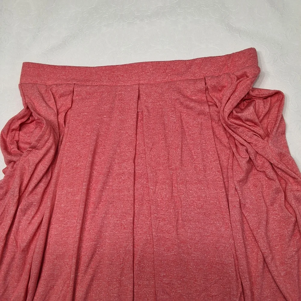 LulaRoe Pocketed Skirt Pink Color Size XL